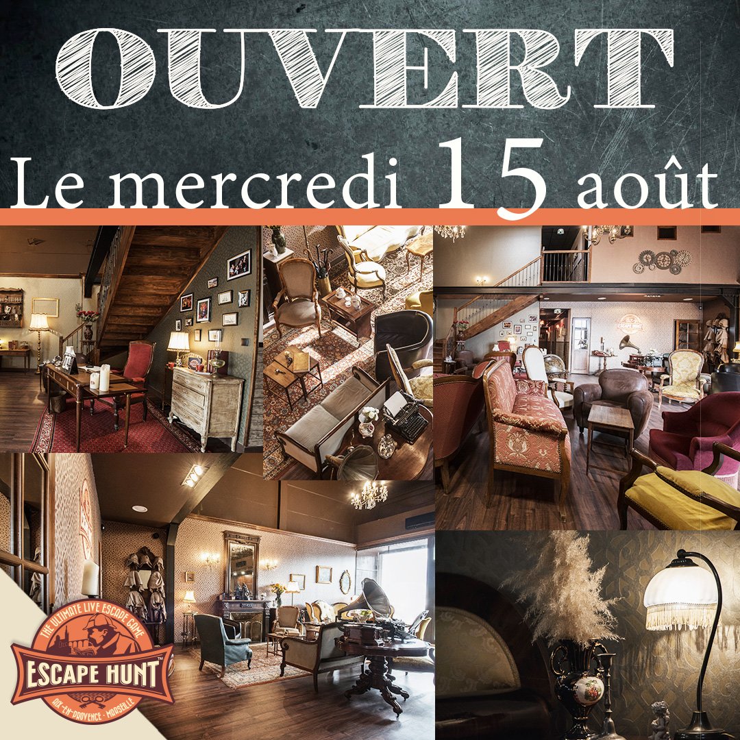 EscapeHuntMARS's tweet image. Nous sommes ouverts le mercredi 15 août ! On vous offre une glace après votre partie ! #escapehuntmar #escaperoom #escapegame #15Aout #summertime #icecream