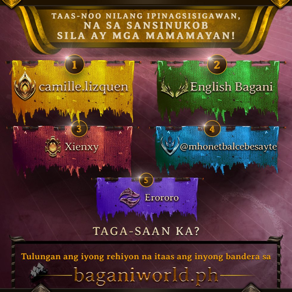 Bagani tweet media