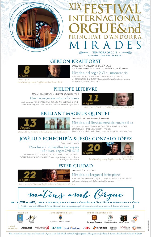 quintetobmq's tweet photo. El próximo día 13 en el Principat d’Andorra!!! Ciclo imprescindible!!! https://t.co/r9b7RNMePo