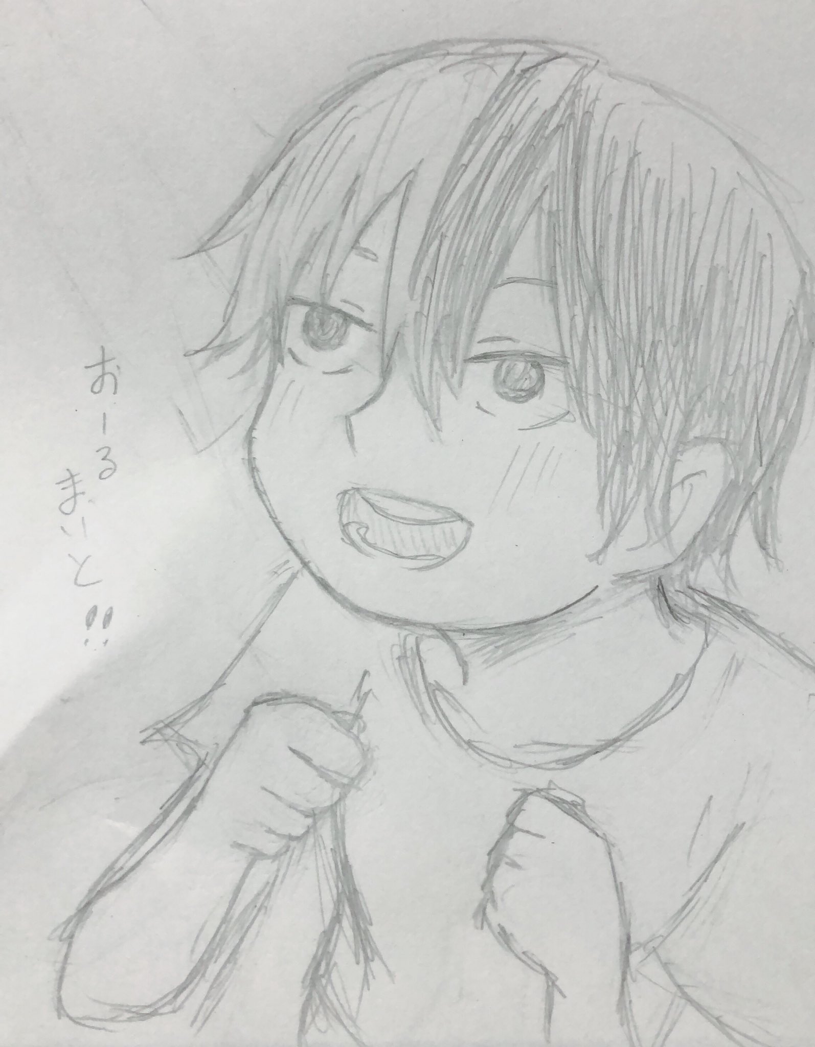 すのぅ 幼少期轟くんの落書き 僕のヒーローアカデミア ヒロアカ Mha 轟焦凍 絵描きさんとつながりたい イラスト好きさんと繋がりたい