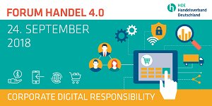 Neu in unserem Eventkalender: Forum Handel 4.0 - Corporate Digital Responsibility vom <a href="/handelsverband/">Handelsverband HDE</a> am 24. September im <a href="/base_campberlin/">PeteSawant</a>. locationinsider.de/forum-handel-4… #Handel40 #CSR