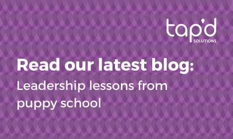 AlexandraPegg's tweet photo. Do you consider yourself a trustworthy leader? Read our latest @tapdsolutions blog where I explore, using the analogy of her new puppy, the current level of mistrust there is in the world and how it might be impacting #leadership https://t.co/KnxKRw6Mik https://t.co/GmOkk3maQS
