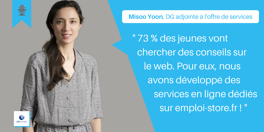 FranceTravail's tweet photo. [#1èreChance] 🎙 Notre DGA Misoo Yoon était l'invitée de @MaitenaBiraben⁩ sur ⁦@RMCinfo hier pour présenter les services de Pôle emploi à destination des jeunes en recherche d'un 1er job👉 https://t.co/Undknj6wng #AvecPôleEmploi https://t.co/lNZq2OXxfh