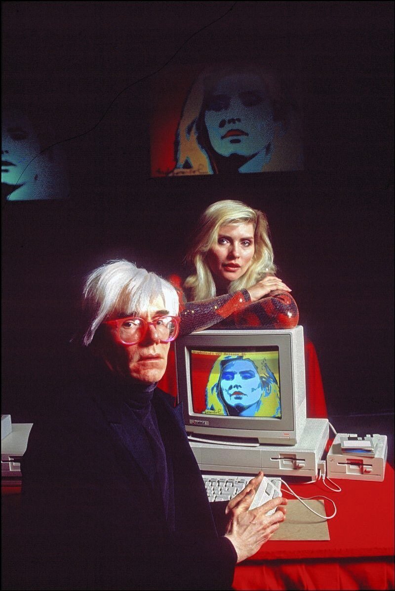 Andy Warhol, Debbie Harry, 1985.