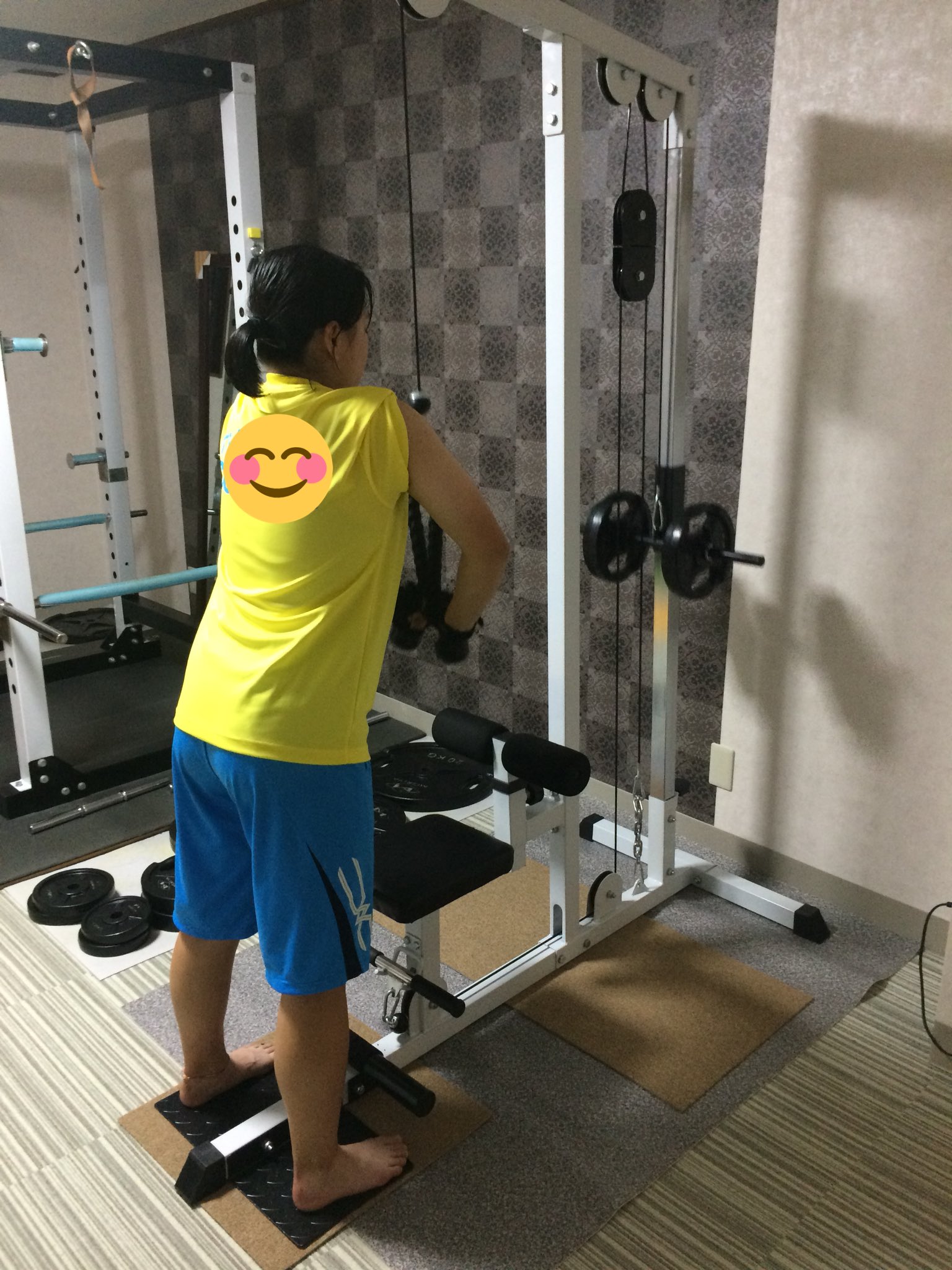 ジャイアン 167 En Twitter ホームジムにラットプルダウンマシン設置 機器が充実していく さっそく娘が上腕三頭筋のトレーニング笑笑 筋トレ ホームジム パワーラック ラットプルダウンマシン フィットネス バルクアップ 減量 チートデイ T Co ジャイアン 167 En Twitter ホームジムにラットプルダウンマシン設置 機器が充実していく さっそく娘が上腕三頭筋のトレーニング笑笑 筋トレ ホームジム パワーラック ラットプルダウンマシン フィットネス バルクアップ 減量 チートデイ T Co