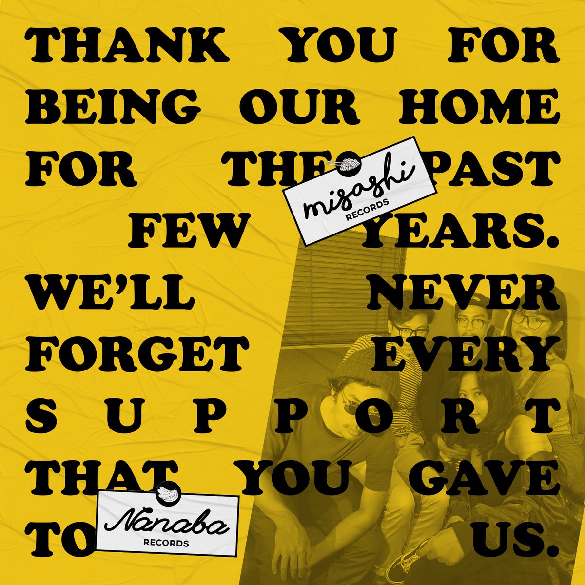 Terima kasih! <a href="/NanabaRecords/">Nanaba Records</a> 🍌🍌🍌