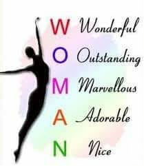 To all the ladies, have a wonderful Woman's day!
