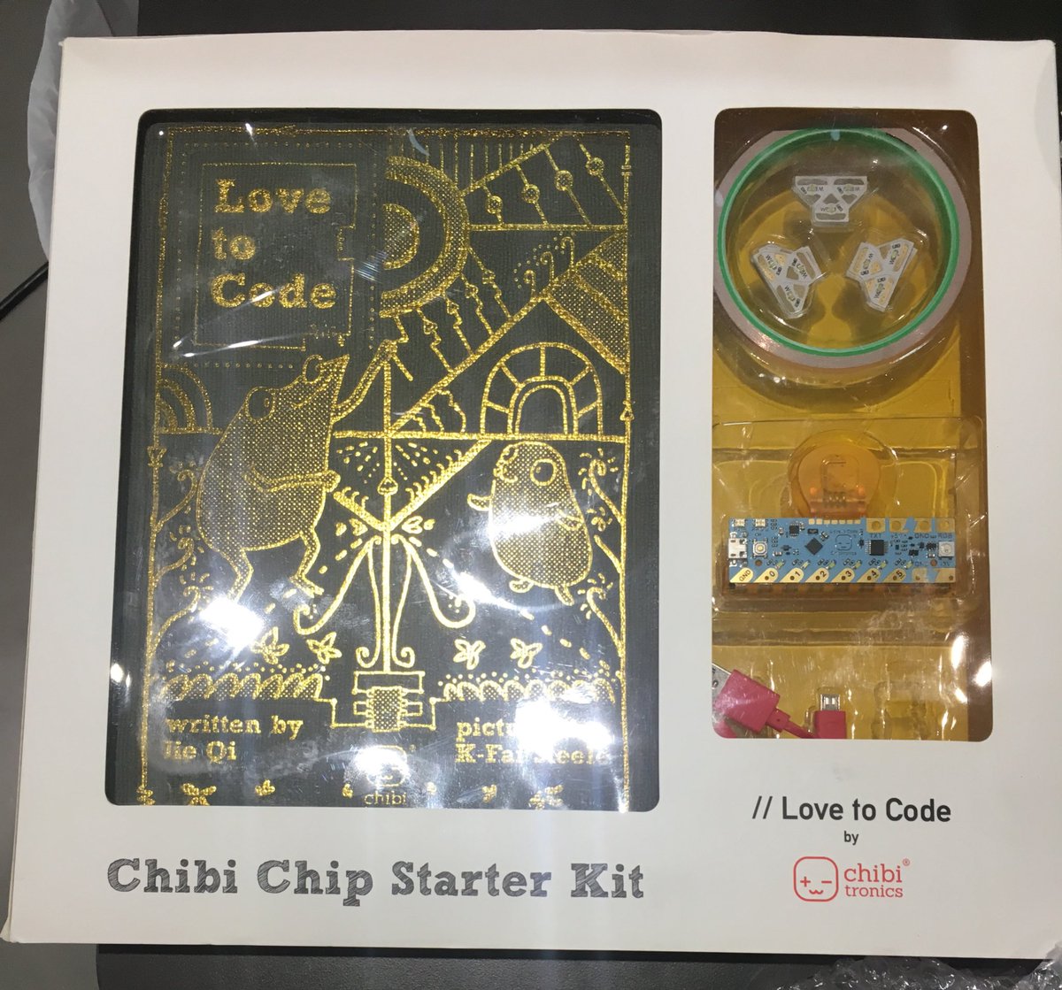 mayli522's tweet photo. Very excited to see love to code by @chibitronics in our office.🤩🤩 https://t.co/QAfBPN3QuV
