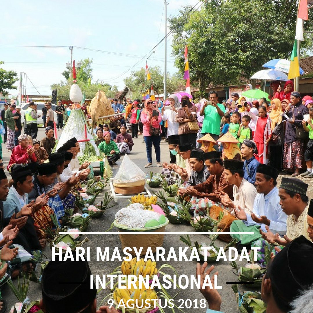 dinaskominfokp's tweet image. Selamat Hari Internasional Masyarakat Adat Internasional. 
Masyarakat beradat dan berbudaya  adalah akar suatu bangsa.
Tetap jaga keharmonisan untuk kehidupan yang berdaulat.

#KulonProgo
#TheJewelofJava