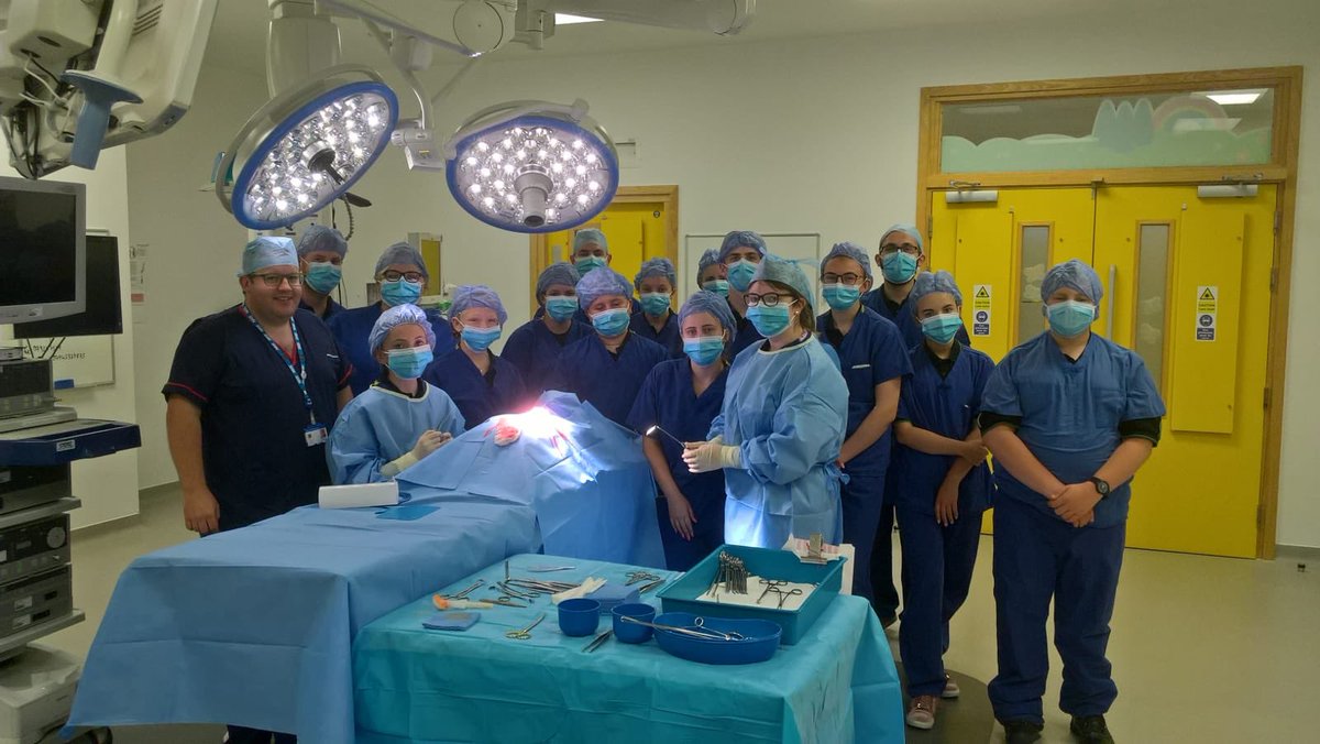 NorthYouthSJA's tweet photo. A fantastic experience for some of Warrington cadets last night... a visit to the theatres at Alder hey hospital! https://t.co/cmj9fGSXGV