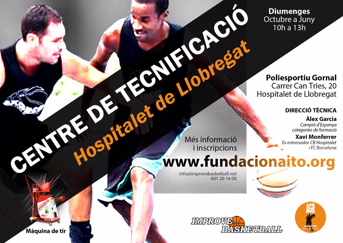 fundacionagr's tweet photo. 🆕 Presentamos el "Centro de tecnificación".

📅 Domingos desde octubre a junio
🕝 10 a 13h
📍 Poliesportiu Gornal 

Apúntate ya 📝 https://t.co/kV2Yoxy7G4 https://t.co/wZCzp6m5mc