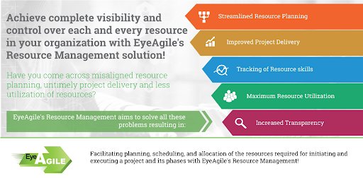 EyeAgile's tweet image. EyeAgile’s #Resource_Management aims to solve problems of project teams, identifying opportunities to improve the utilization of project resources in #projectdelivery quality and the achievement of project objectives. To read more log onto bit.ly/2AWAasA