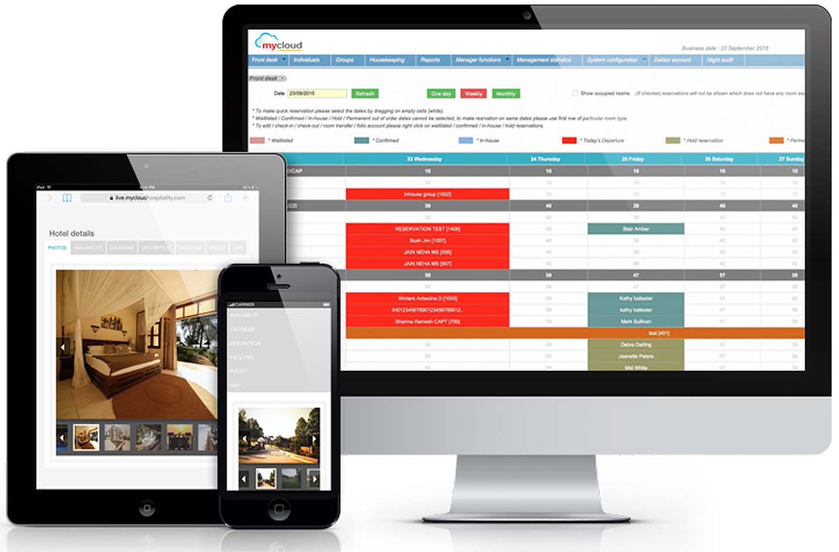MycloudPMS's tweet photo. Looking for a #hospitalitysolution that will help you #efficiently manage your #hospitality business to generate better #revenue? Gives you control over your #finances? 

See how @MycloudPMS works? Schedule a 30 minutes #demo with our experts. - https://t.co/iithyhr0XN https://t.co/jIeMTRny5Y