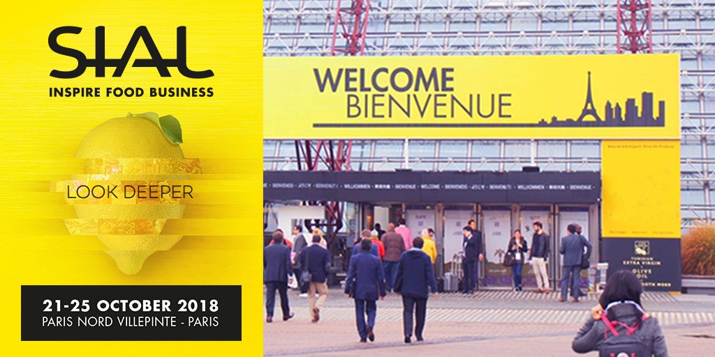 sial_paris's tweet photo. From Oct 21 to Oct 25, be sure to be at #SIALParis! Get your badge now and save up to 15% compare to onsite purchase 👉 https://t.co/Ff216Gpkb3 https://t.co/gxEnVJ4VDF