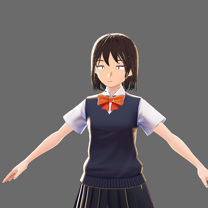 Vroidのtwitterイラスト検索結果 古い順