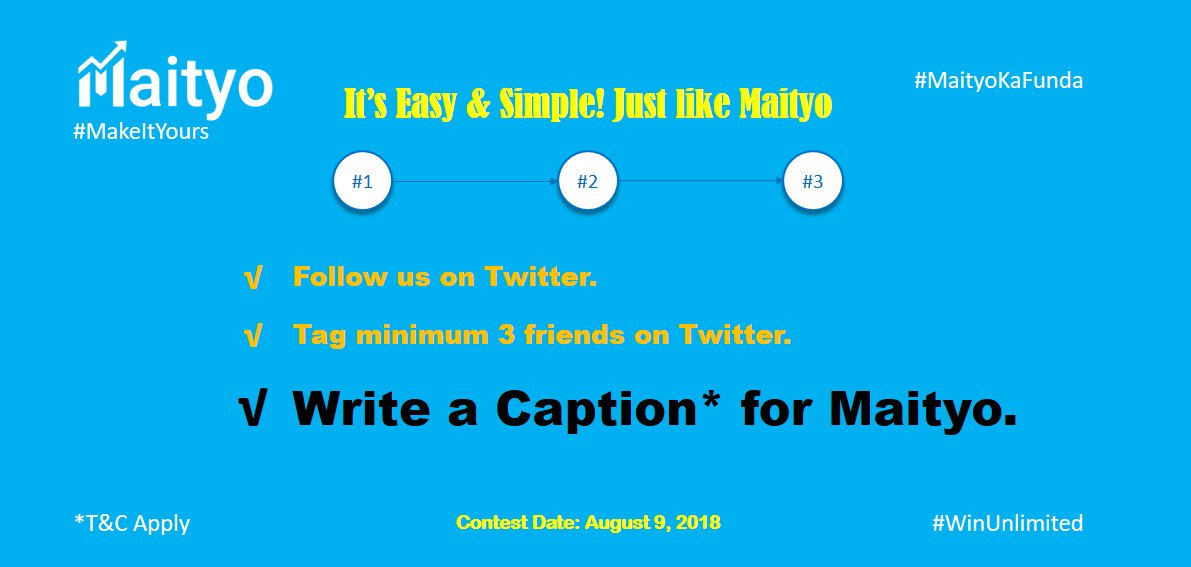 MaityoLive's tweet image. #MaityoKaFunda: Here goes the #FinalStep. 

Step #3: Write a one-line caption for Maityo &amp;amp; reply by tagging us!

*Tips: You need NOT be a creative but show us some love for #Maityo in your words. The best ones will be shortlisted for the lucky draw.

#MakeItYours #WinUnlimited