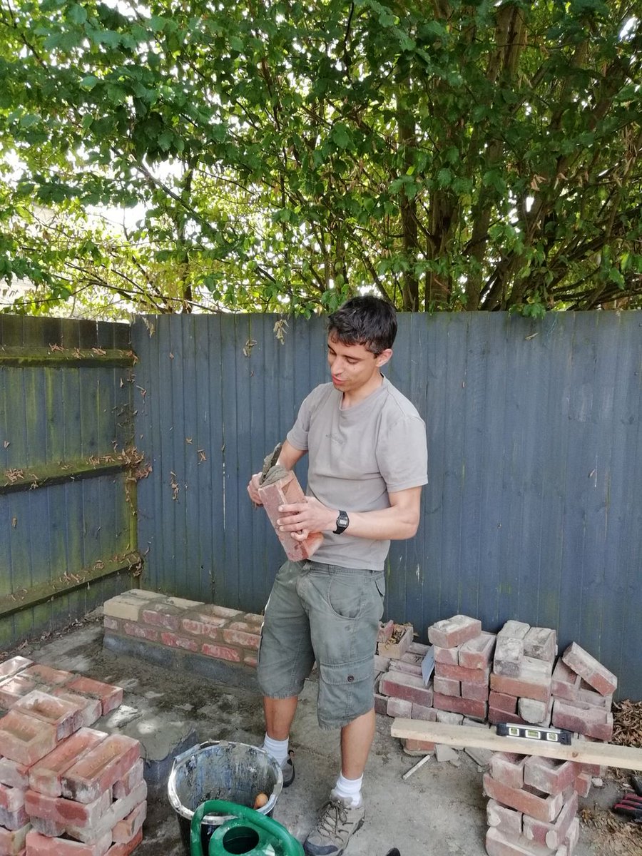 ForestEstateHub's tweet photo. A wood fired pizza oven is on the way! https://t.co/GqbKHt5SrX