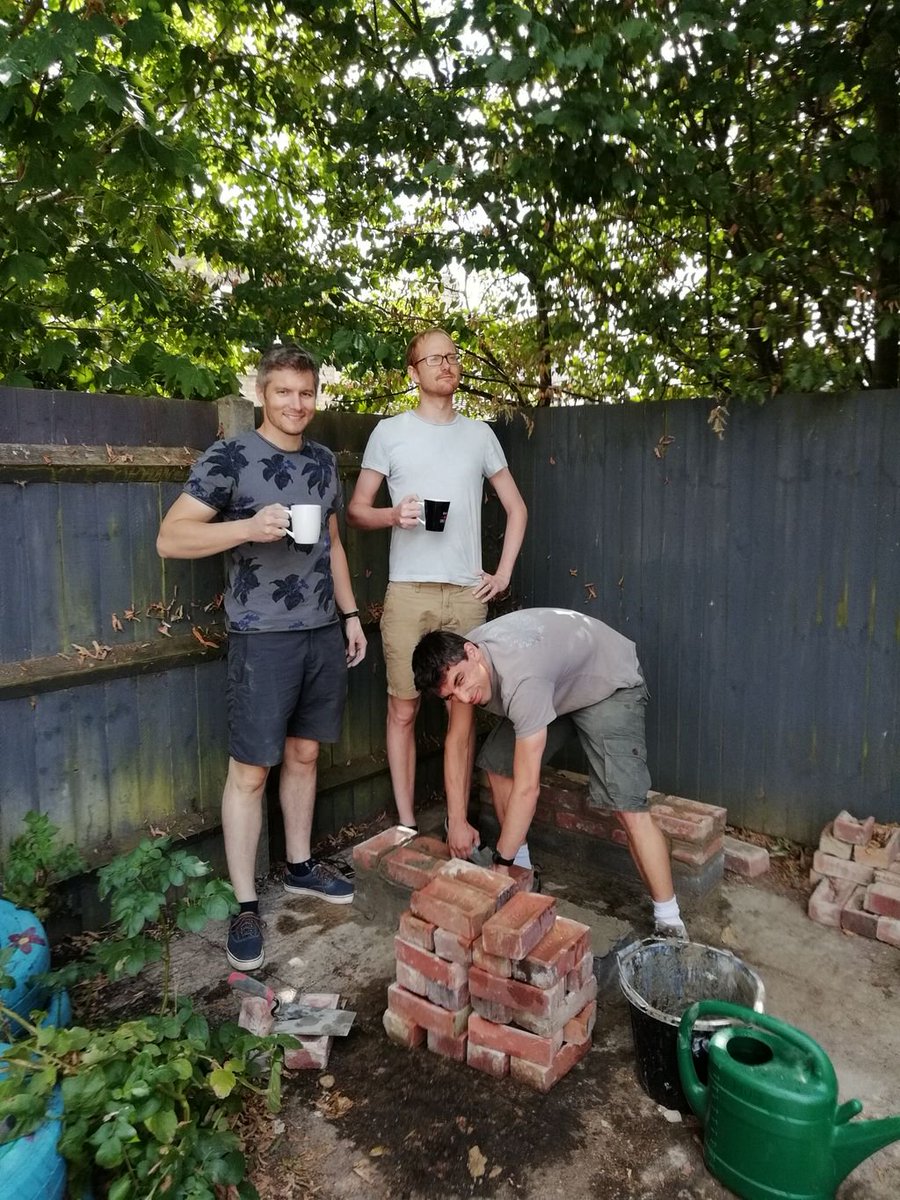 ForestEstateHub's tweet photo. A wood fired pizza oven is on the way! https://t.co/GqbKHt5SrX