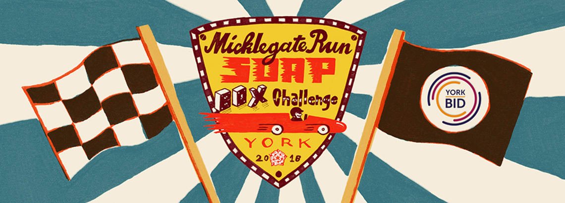 Fancy a day out with a twist in our beautiful city? 

Micklegate Soapbox Challenge is great fun for all involved! 

Bank holiday Monday - 27th August. 

micklegaterun.co.uk