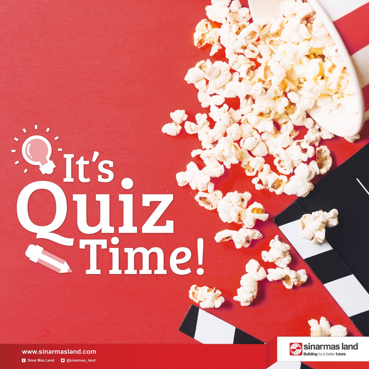 sinarmas_land's tweet image. Mau mendapatkan hadiah masing-masing 2 tiket nonton XXI untuk 8 orang beruntung? Yuk ikutan quiznya! Rulesnya ada di Instagram @sinarmas_land ya :) #BuildingForABetterFuture #SMLQuiz