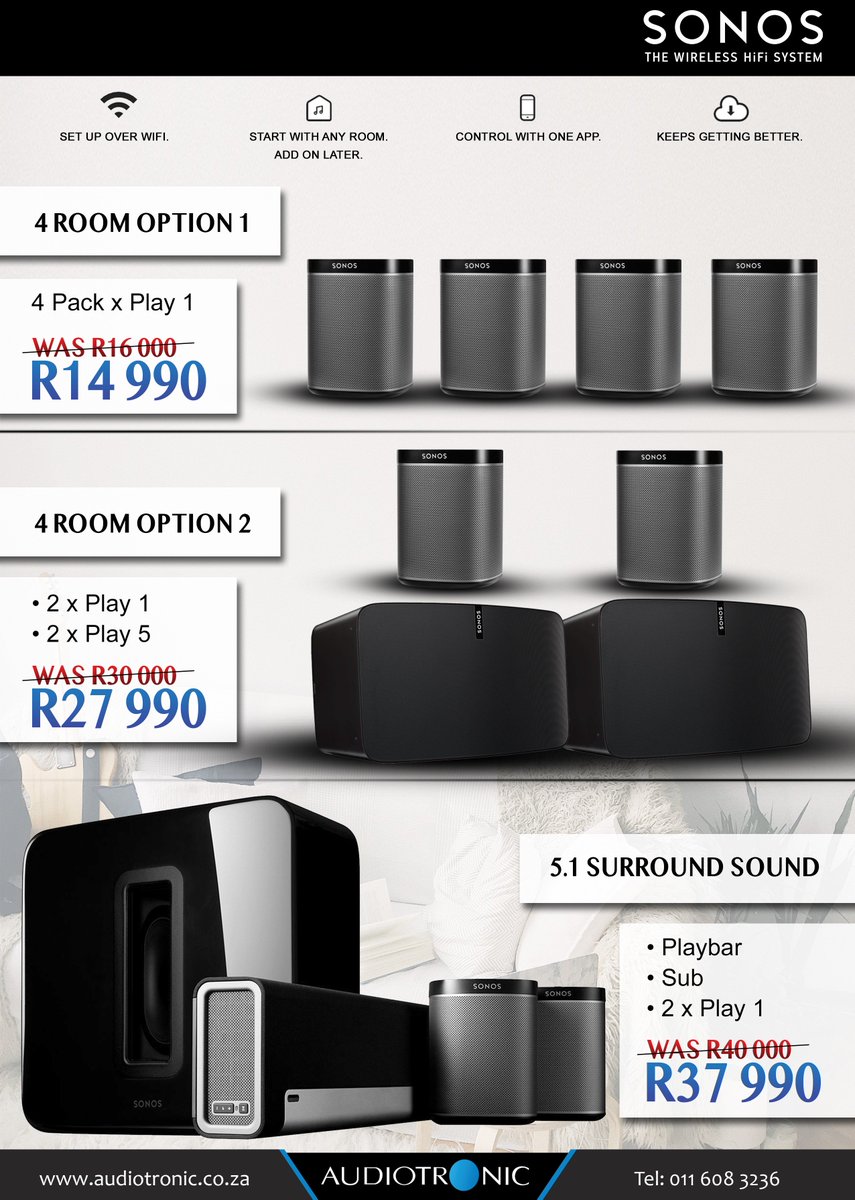 sonos systems for sale