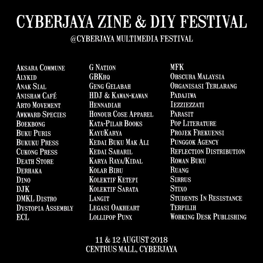 LangitOfficial's tweet photo. Jangan lupa iya #CMF18 hari Sabtu &amp; Ahad.

LANGIT pun ada. https://t.co/zV22LUke8a