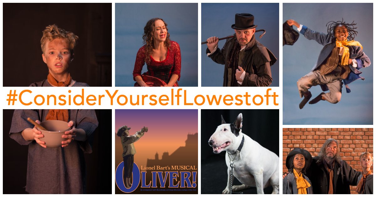 MarinaTheatre1's tweet photo. Time is ticking on and we now have only two weeks until opening night of Oliver! Tickets: https://t.co/Mhb6lA6T2E
@SeagullTheatre
#ConsiderYourselfLowestoft https://t.co/YnfjimyUIL