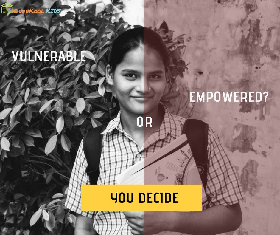 Without education &amp; skills,she doesn't stand a chance of breaking out of poverty. Help her build a future she deserves. One where she is educated and has a job. Visit us at: gurukoolkids.org
#educationforall #giveherachance #bethechange #makeadifference #equalopportunities