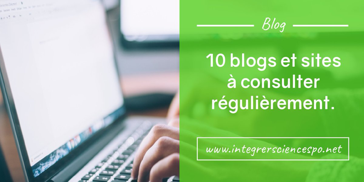 IntegrerSCPO's tweet image. Quels sites et quels blog consulter régulièrement quand on prépare le concours de #SciencesPo ? integrersciencespo.net/sites-et-blogs… #IEP