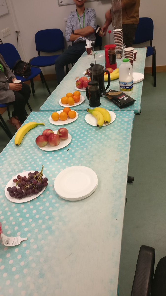 EIRN_Ireland's tweet photo. Healthy fruit fueled breakfast, some #fankandhonest coffee, and thrashing out research proposals. Quality improvement projects, audits and even RTCs all discussed. What's projects do you feel #eirn research meeting should tackle over the coming months ?! https://t.co/3LaQPJHL9a