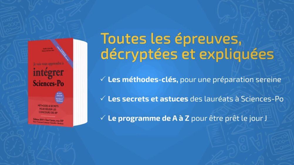 IntegrerSCPO's tweet image. Je Vais Vous Apprendre A Intégrer Sciences-Po  est disponible à la librairie de #SciencesPo rue Saint-Guillaume ou en ligne integrersciencespo.net  #IEP