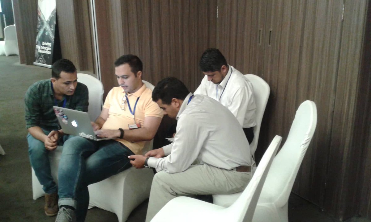 meacsig's tweet photo. Group project work and consultation at the @meacsig @AWIInstitute #lastday @ICANN https://t.co/7Lw180pYsP