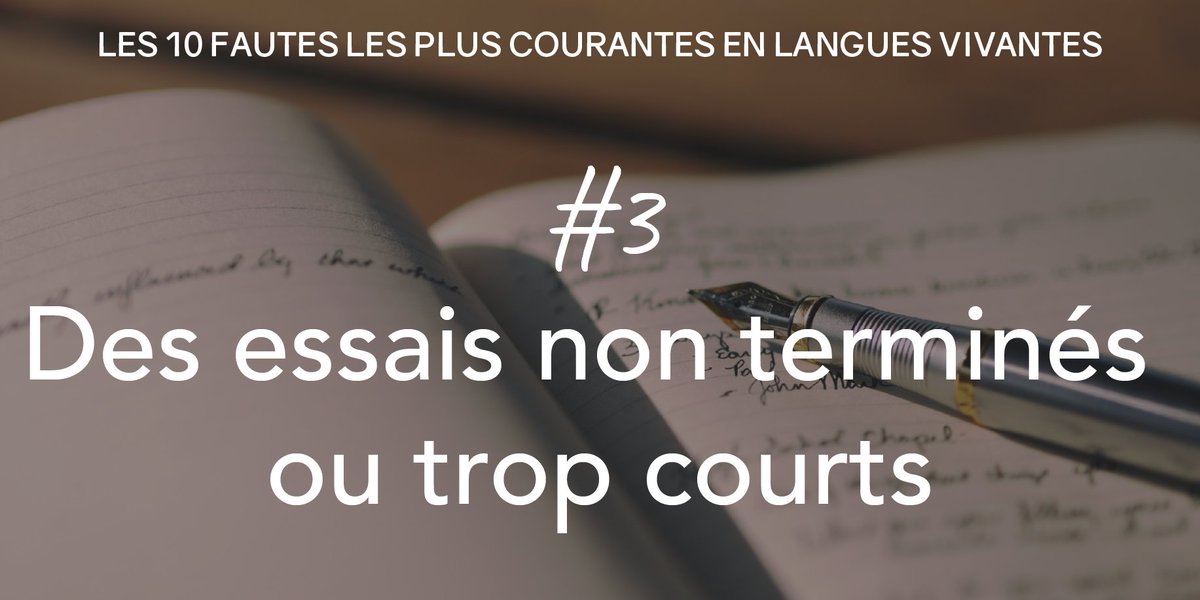IntegrerSCPO's tweet image. #3 : ne pas terminer sa dissertation en langue vivante est souvent le résultat d'un manque d'entrainement #SciencesPo : integrersciencespo.net/langue-vivante… #IEP