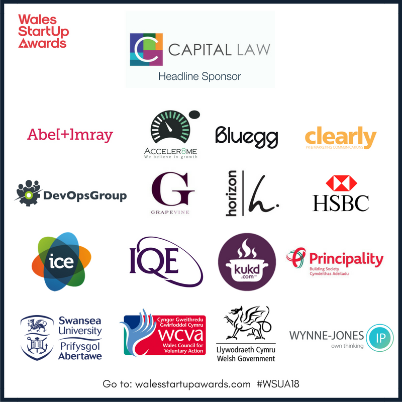 Our #sponsors are as excited as we are for the big night! Are you? <a href="/capitallawltd/">Capital Law</a> @DevOpsGroup <a href="/abelimray/">Abel + Imray</a> <a href="/HorizonDML/">Horizon Digital</a> <a href="/acceler8me/">Acceler8me</a> @Bluegg <a href="/IQEplc/">IQE</a> <a href="/GetKukd/">Kukd.com</a> @WalesCVA <a href="/SwanseaUni/">Swansea University</a> <a href="/PrincipalityBS/">Principality Building Society</a> <a href="/Welsh_ICE/">ICE</a> <a href="/_businesswales/">Business Wales</a> <a href="/ip_expert/">Wynne-Jones IP</a> @clearlyPR @Bluegg and HSBC #business #WSUA18
