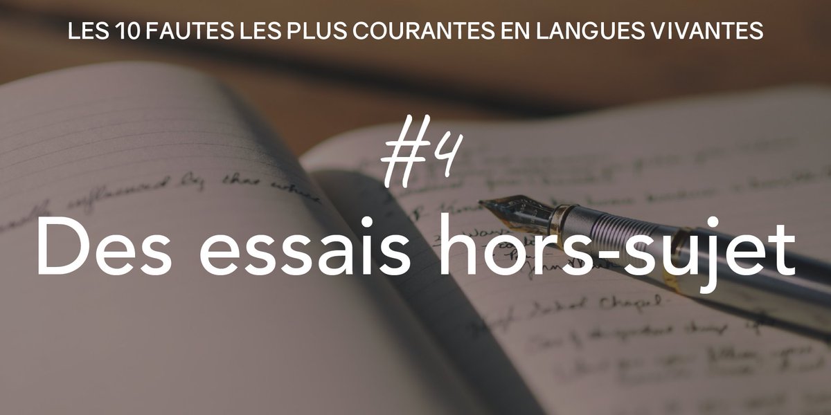 IntegrerSCPO's tweet image. #4 : Le hors sujet est fréquent et le résultat d'un manque d'analyse des termes du sujet. #SciencesPo : integrersciencespo.net/langue-vivante… #IEP