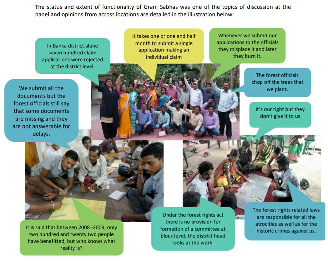 praxis_india's tweet photo. #IndigenousPeoplesDay #StandForInclusion #ChangeTheNarrative Here's what panelists on #ForestRights #GroundLevelPanel from #Jharkhand #Bihar and #Odisha have to say about functionality of #GramSabhas in the context as part of work with @EuropeanUnion @OxfamIndia @LastChildFirst https://t.co/KtOUrsB71o