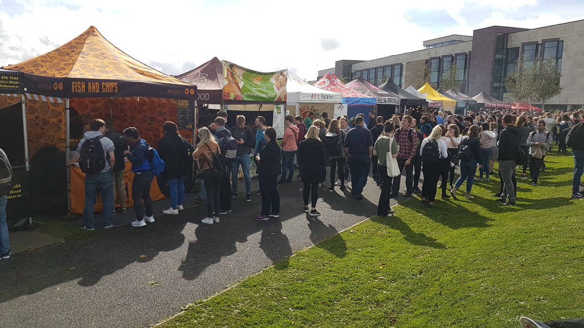 LunchtimeMarket's tweet image. Soft day for it. We're at @ucddublin &amp;amp; #MespilRd today from 11:30