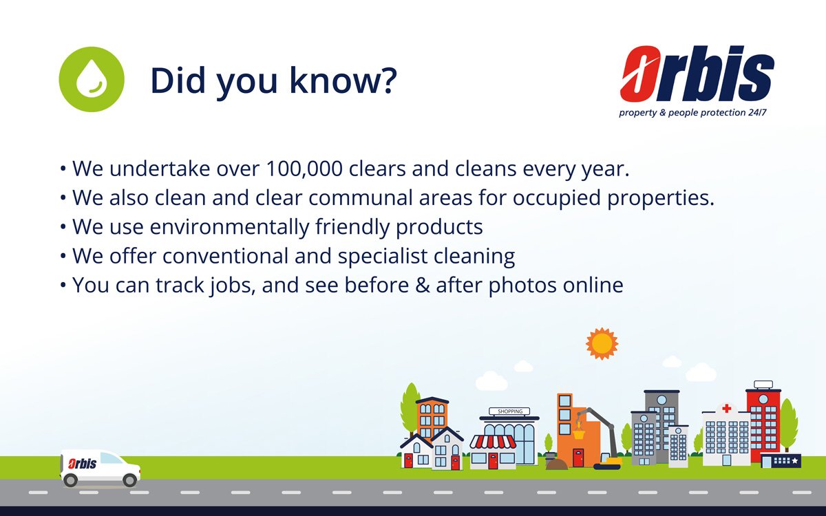 orbisprotect's tweet photo. Our complete #property #relet services removes the hassle of managing multiple suppliers and speeds up the process of getting your #emptyhomes back on the market, saving you both time and money. Find out more about our clean & clear services here: https://t.co/vbDI343hVS https://t.co/HGCvk2pGW8