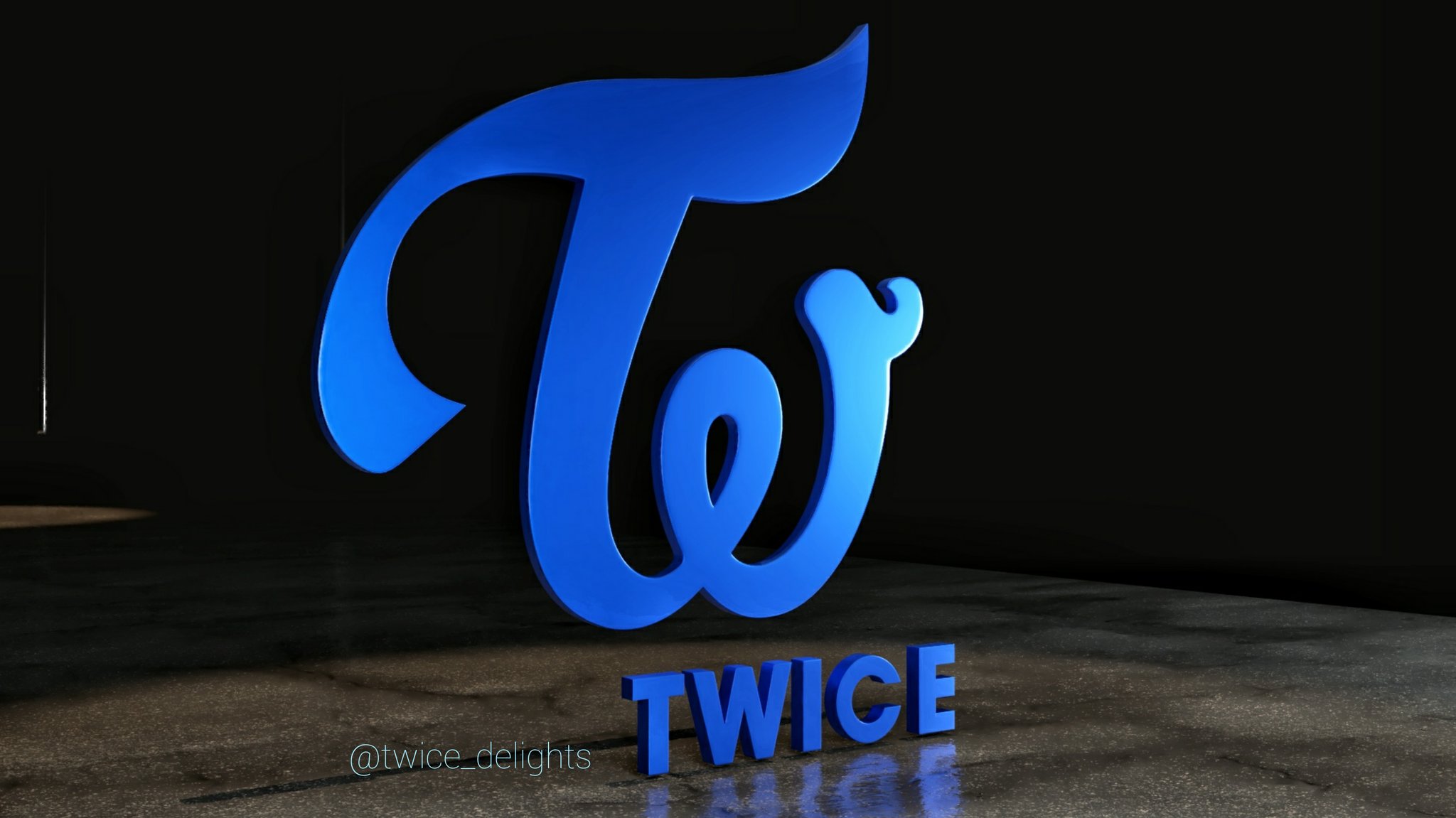 Twice_delights on X: #TWICE #logo Rock #wallpaper #b3d   / X