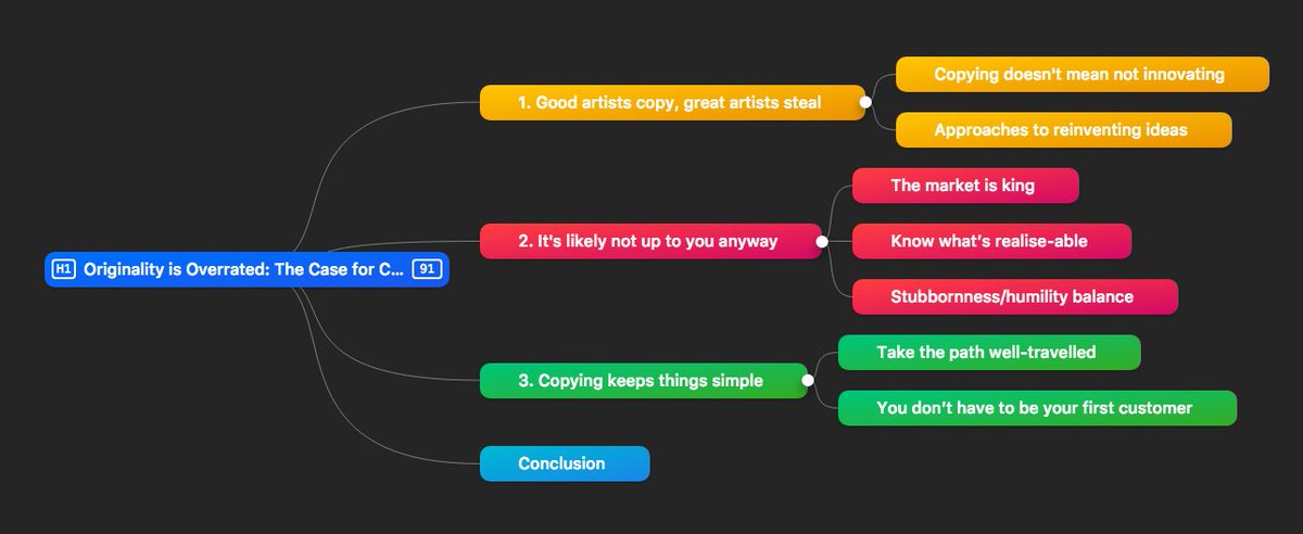 baswenneker's tweet photo. Originality is Overrated: The Case for Copying Business Ideas. An article exploring the idea to not reinvent the wheel when starting a new startup https://t.co/aOabZIWmme #idea #ideation #startup https://t.co/WguOKgISah