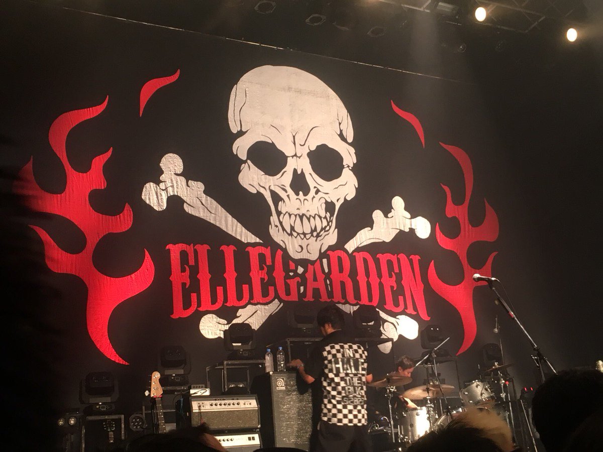 Ne_mtooo's tweet photo. #ELLEGARDEN #新木場STUDIOCOAST  #20180808 https://t.co/TEbeNcJEZ4