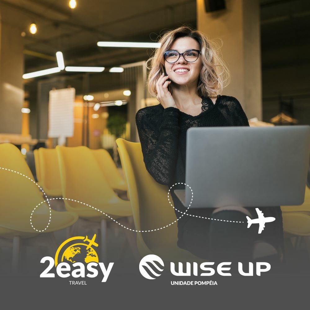 NOVIDADES! 🎓 A 2easy Travel e Wise Up Pompéia estão com uma parceria incrível com ótimos descontos e condições especiais para os alunos da unidade e clientes da agência. #intercambio #intercambios #travel #trip #viagem #viagens