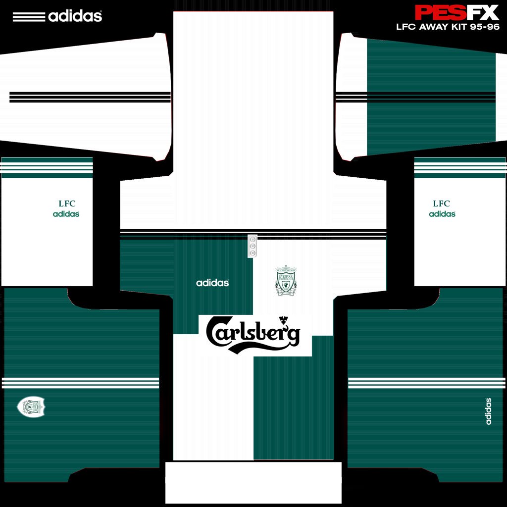 liverpool 1995 kit