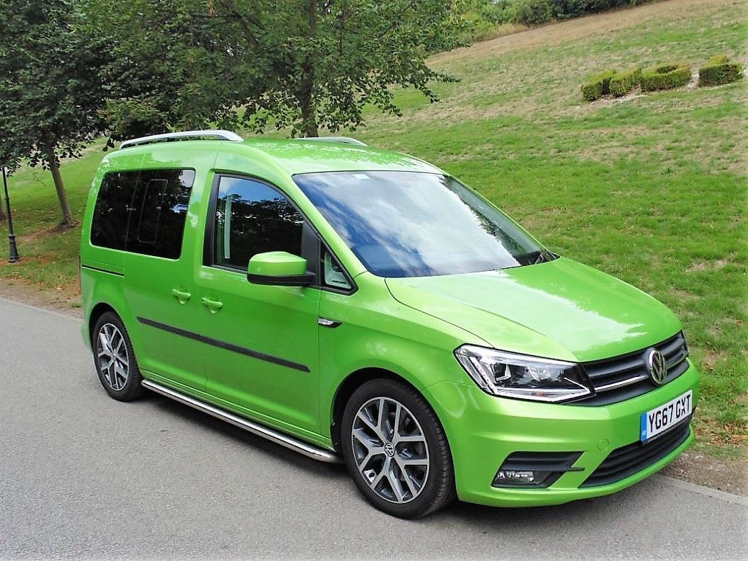 Stunning Viper Green Caddy Life 7 seater now available! #vw #caddylife #Volkswagen northwayvehiclesales.co.uk/used/volkswage…