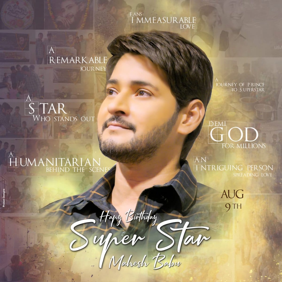 Happy birthday super star Mahesh Babu / Twitter