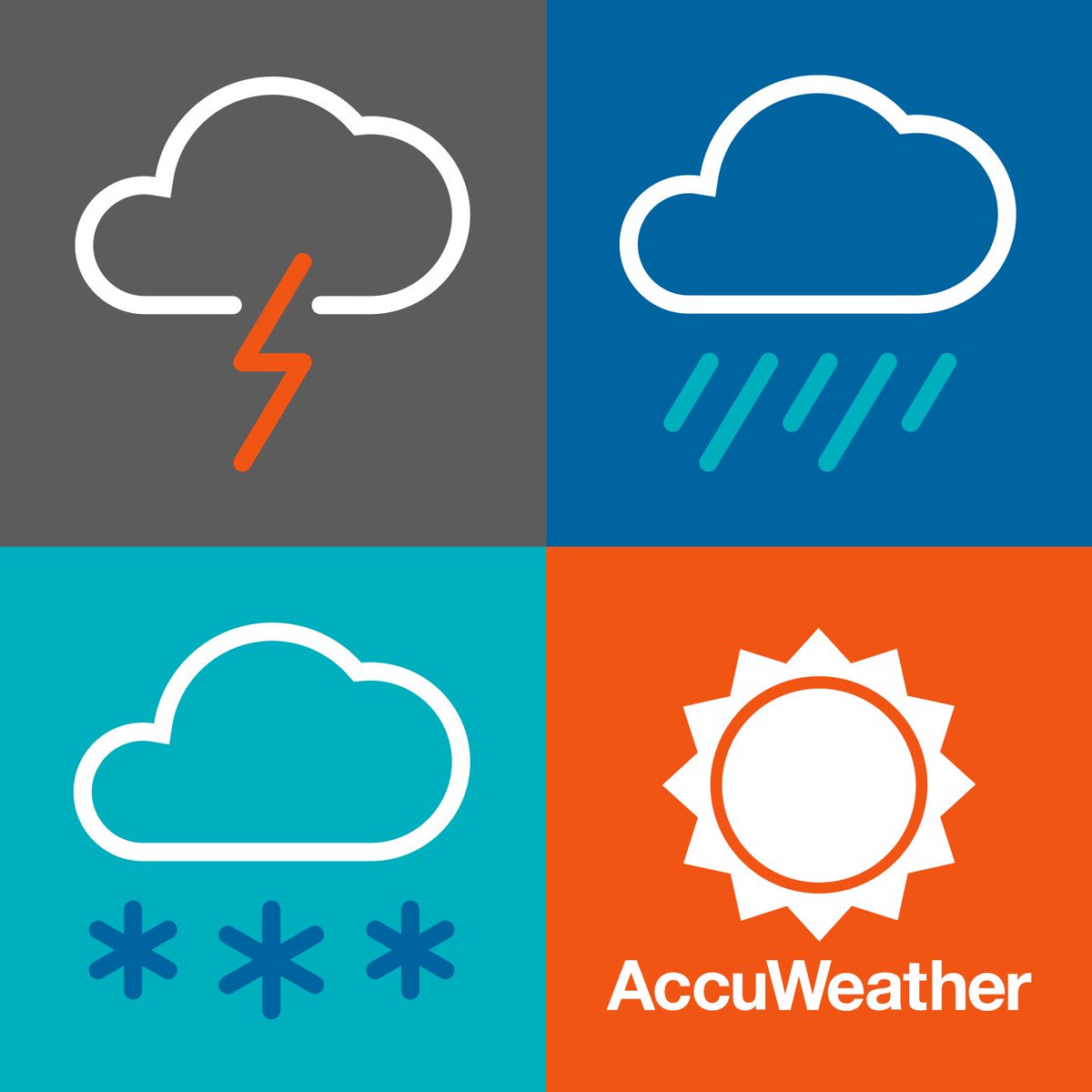 Weather checking app Accuweather