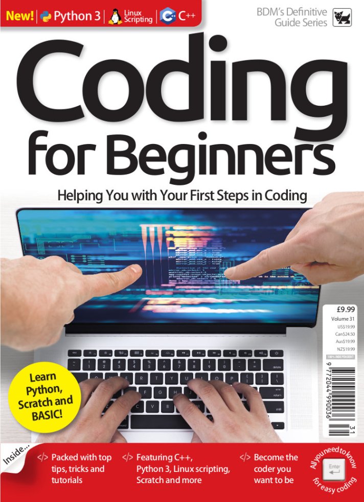 PineappleMedLtd's tweet image. @BDMpubs presents...
Coding for Beginners
bdmpublications.com/titles/coding-…
Helping you with your first steps in coding with #Python, #C++, #LinuxScripting and more...