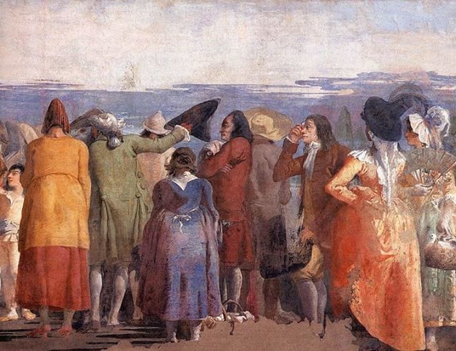 calogerart's tweet photo. Mondo Novo (The New World), detail
Giovanni Domenico Tiepolo, 1791

#tiepolo #fresco #neworld #detail #venice #carezzonico#venezia #art #rococo #italianart #art #calogerart #ExploreArtYourWay https://t.co/Dbw053xHpR https://t.co/k9wBX4aQb7