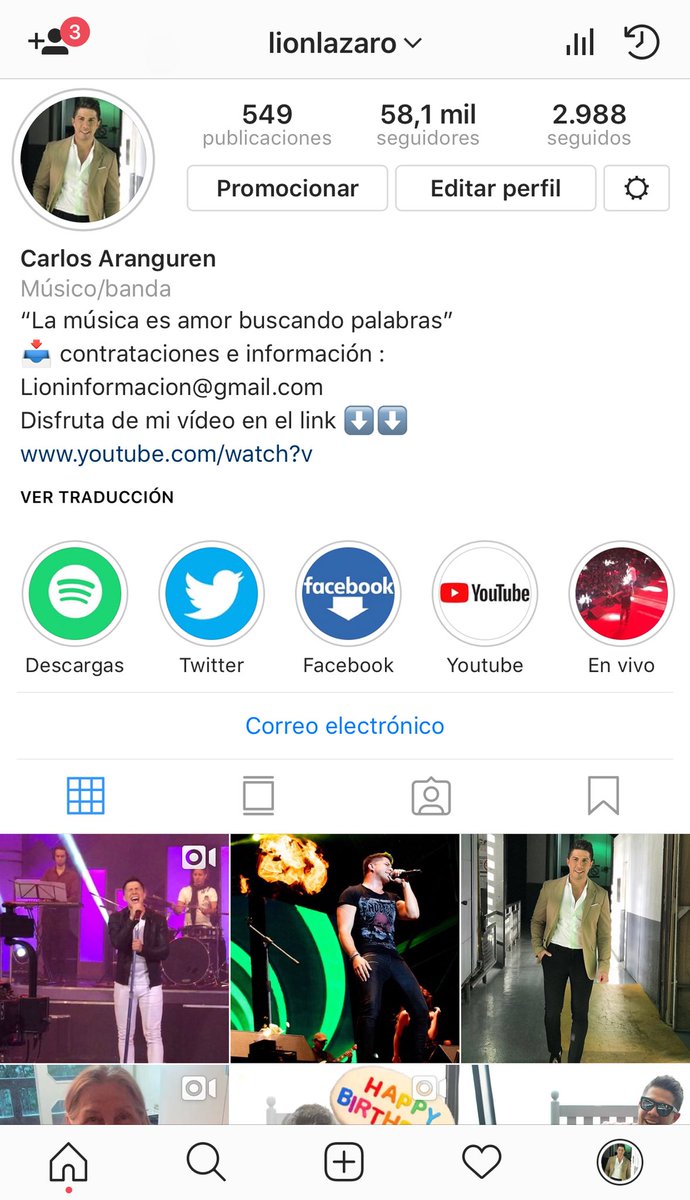Sígueme en instagram se viene una sorpresa ! .... I.G :  <a href="/Lionlazaro/">Lion lazaro</a>