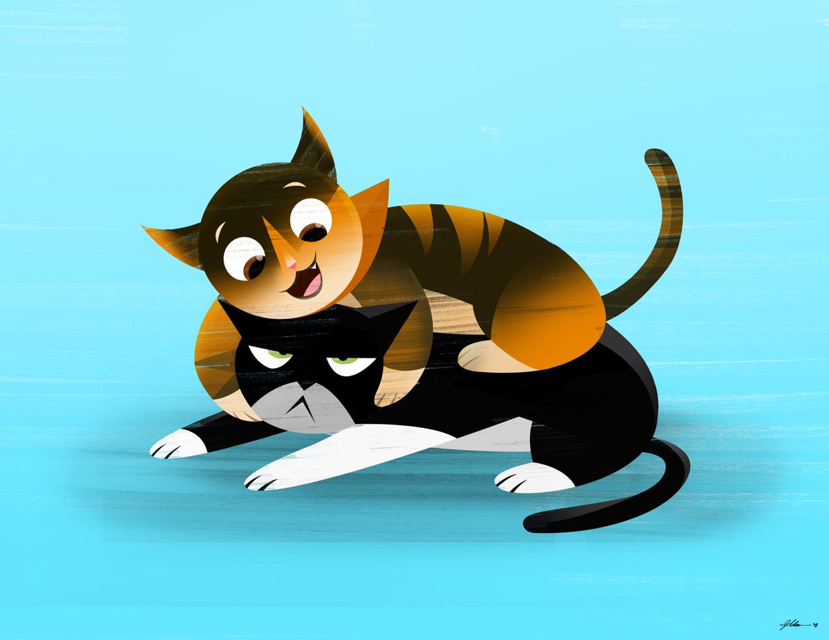 Apparently I missed the memo about International Cat Day, so here's a belated one to the two babies that I love most <3 :) #HappyInternationalCatDay